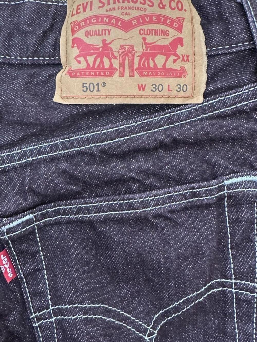 Levis 501 Jeans Shorts Women 28 - Picture 5 of 5